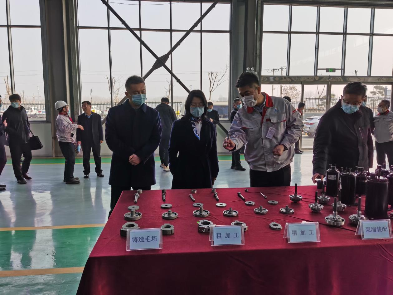 臨汾市委常委、洪洞縣委書記張潞萍一行蒞臨我司調(diào)研指導工作